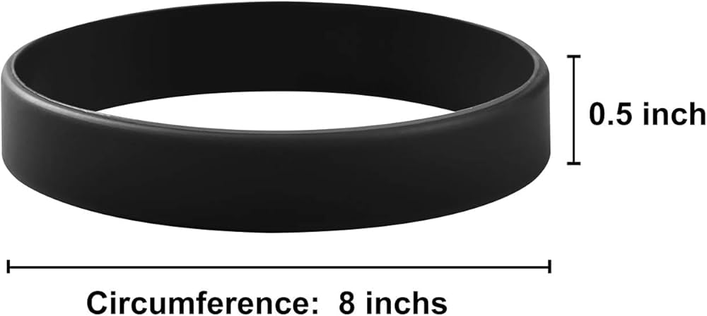 VOLTARIX Black Silicone Bands       (5 pcs)