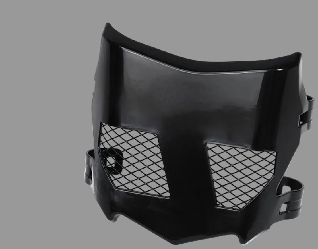 Gloss Black Vented MotoCutz Plate