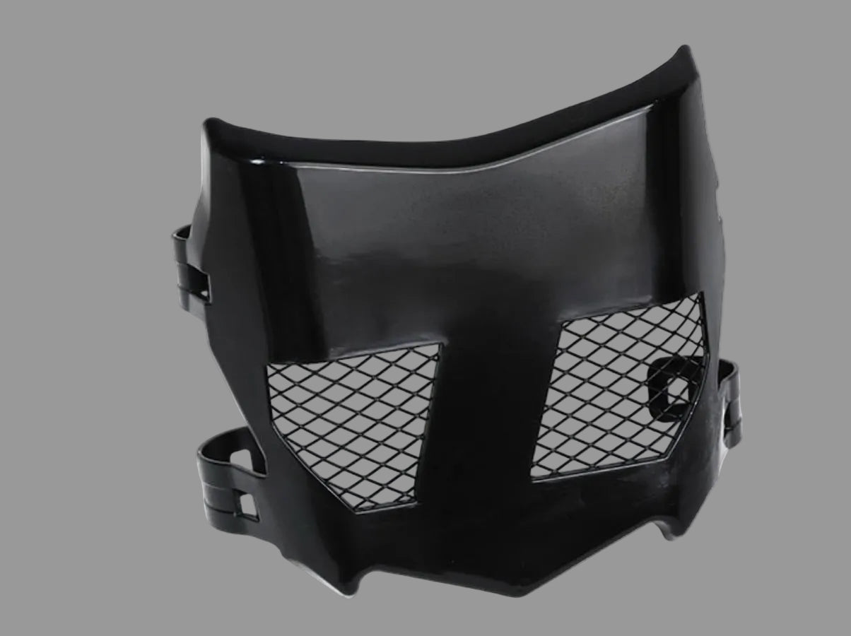 Gloss Black Vented MotoCutz Plate